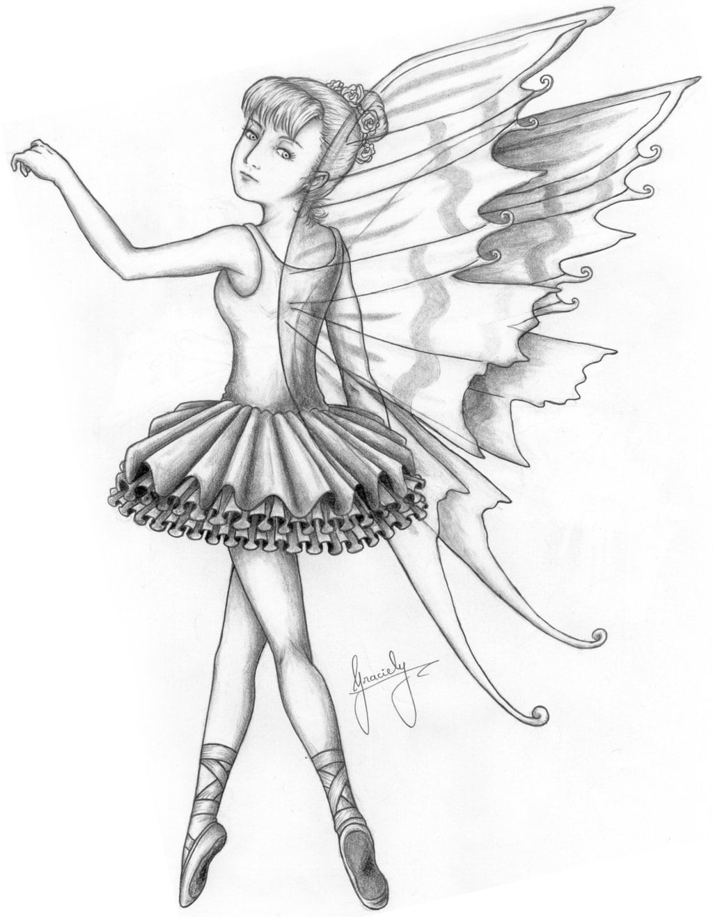 Desenho Da Bailarina
