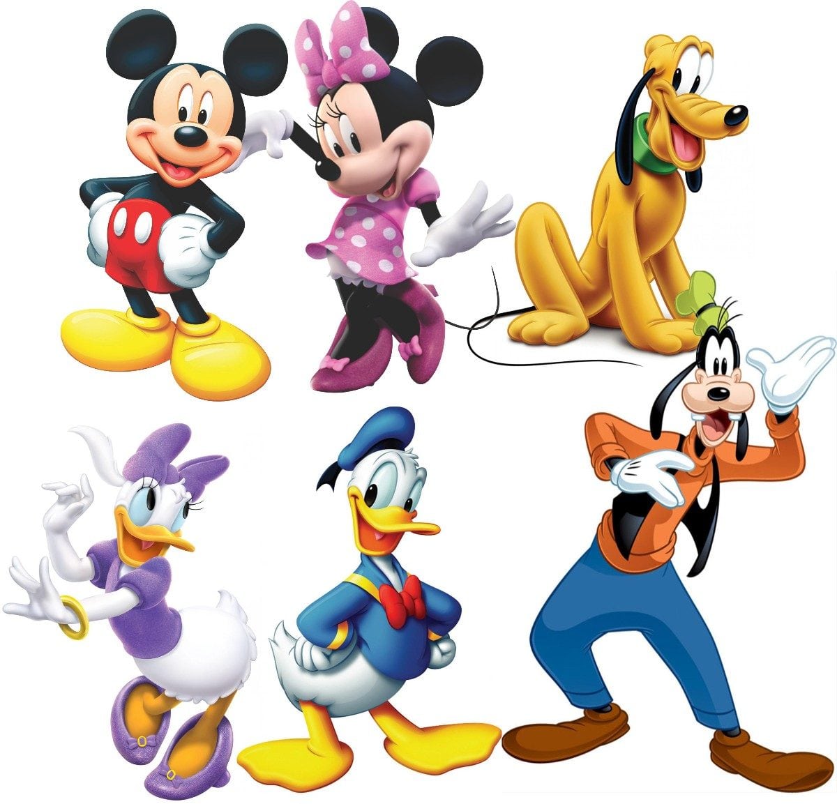 Adesivos De Parede Turma Do Mickey Mouse