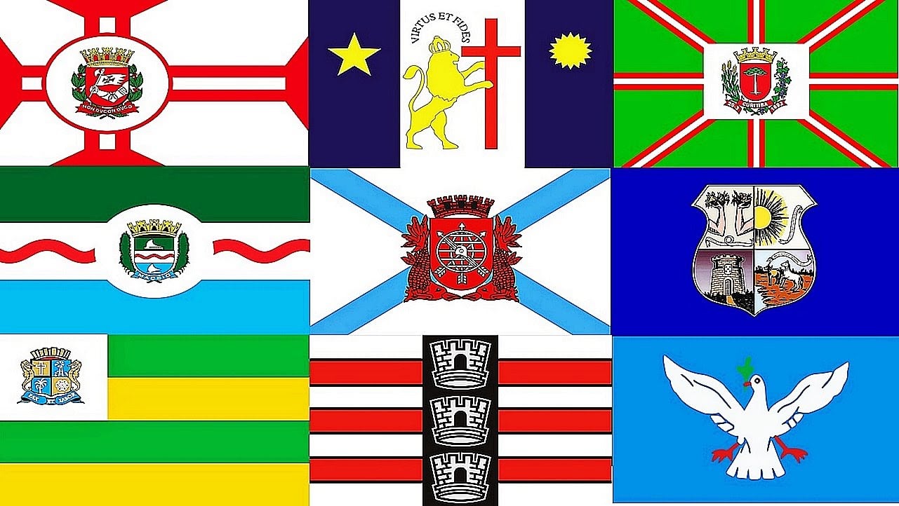 Bandeiras Das Capitas Dos Estados Brasileiros