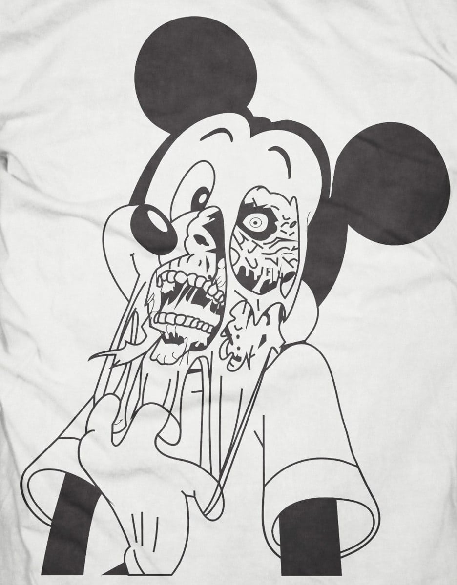 Camiseta Mickey Zumbi