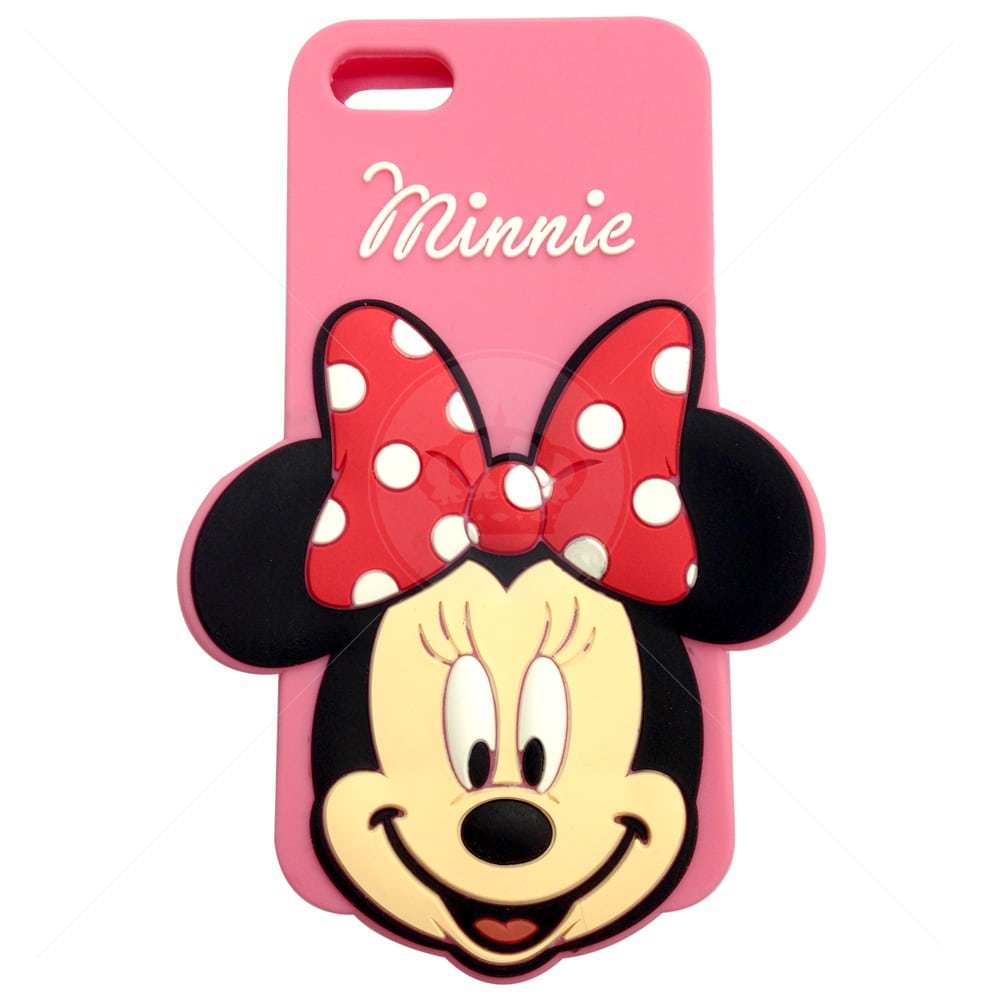 Capa Para Iphone 5c Rosto Minnie 3d