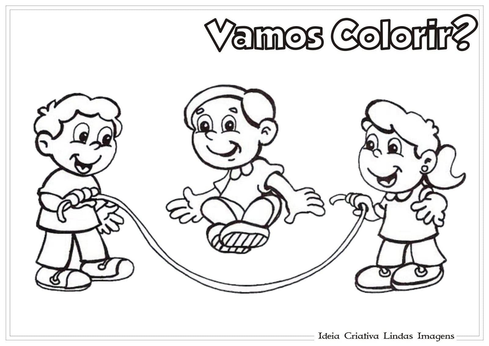 Desenho De Crianca Para Colorir