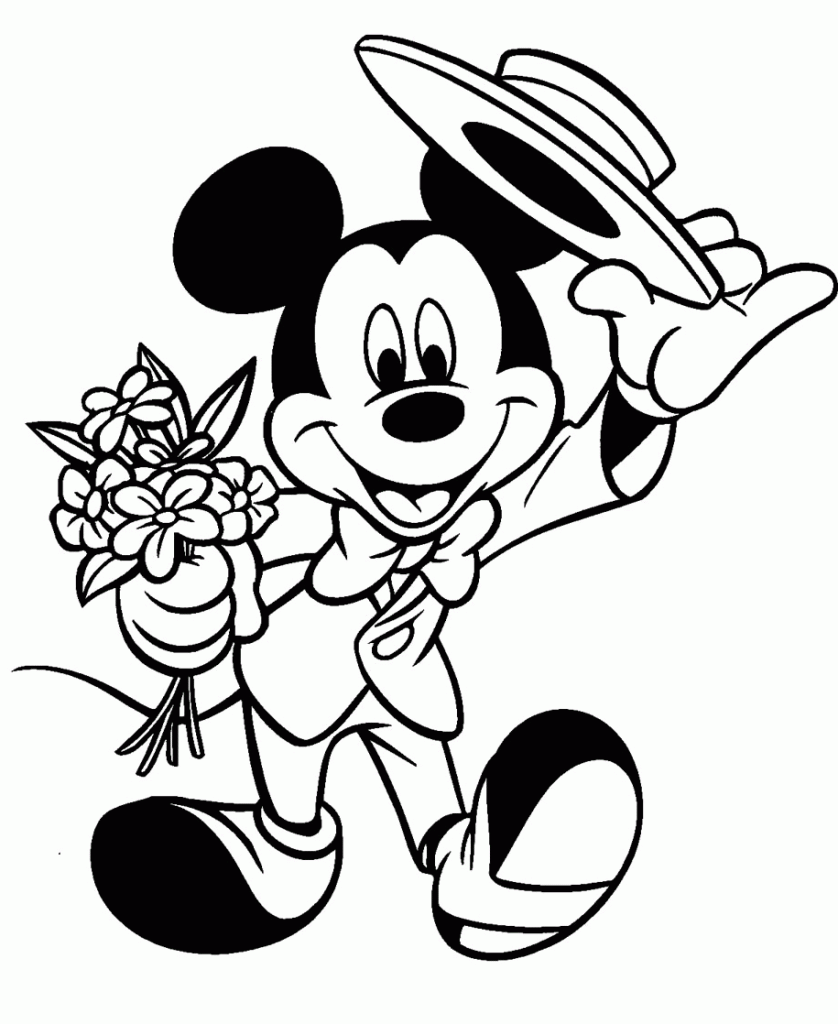 Desenhos Do Mickey Para Colorir