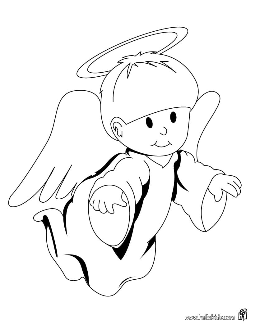 Baby Angel Printable