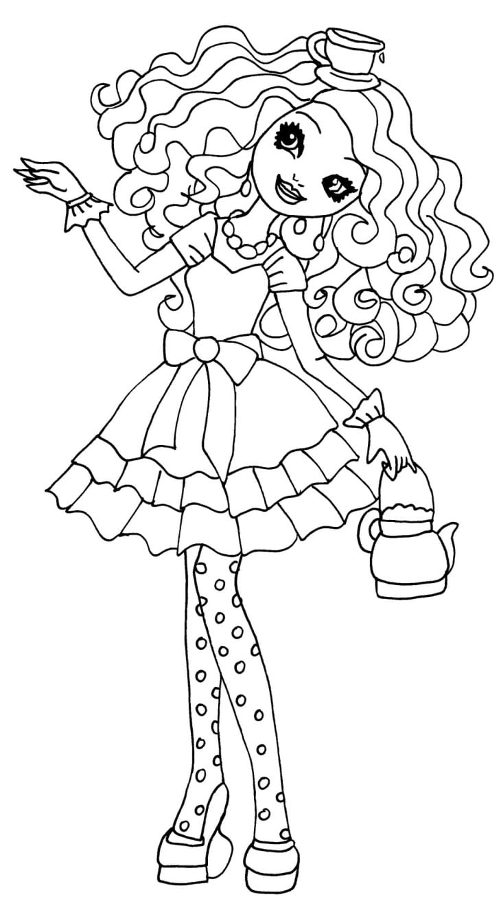 Ever After High Coloring Sheets