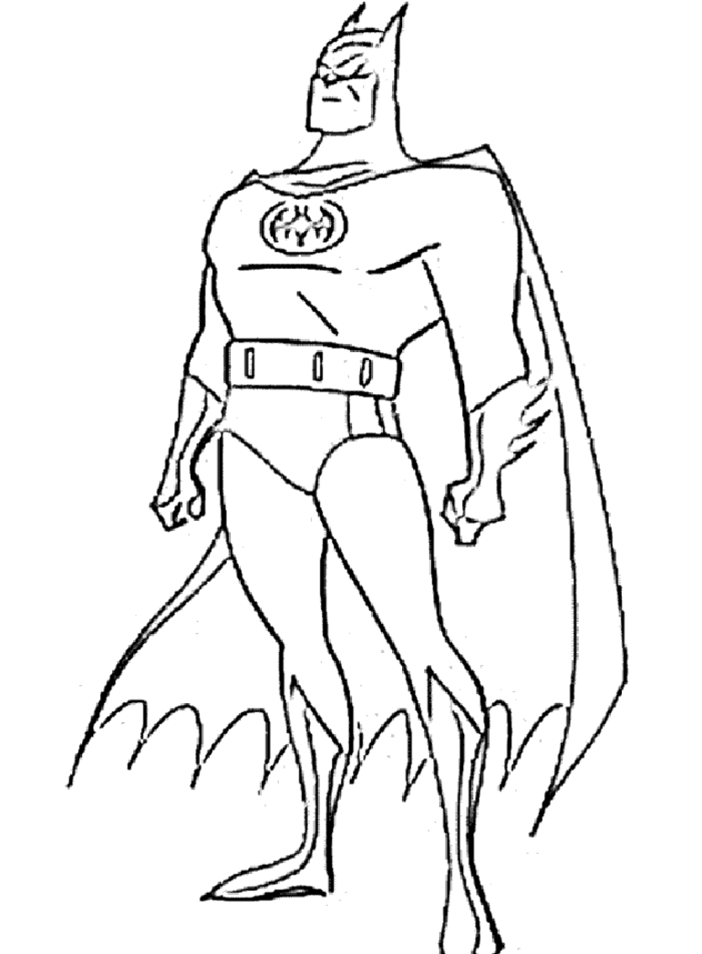 Desenho Do Batman Para Imprimir