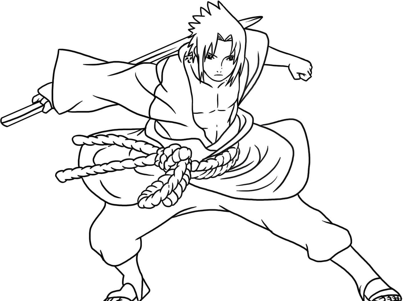 Imagens Para Pintar Do Naruto