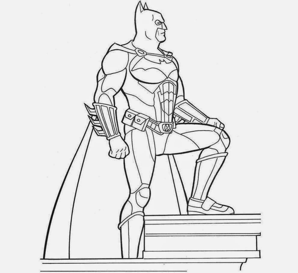 Desenho Do Batman Para Imprimir