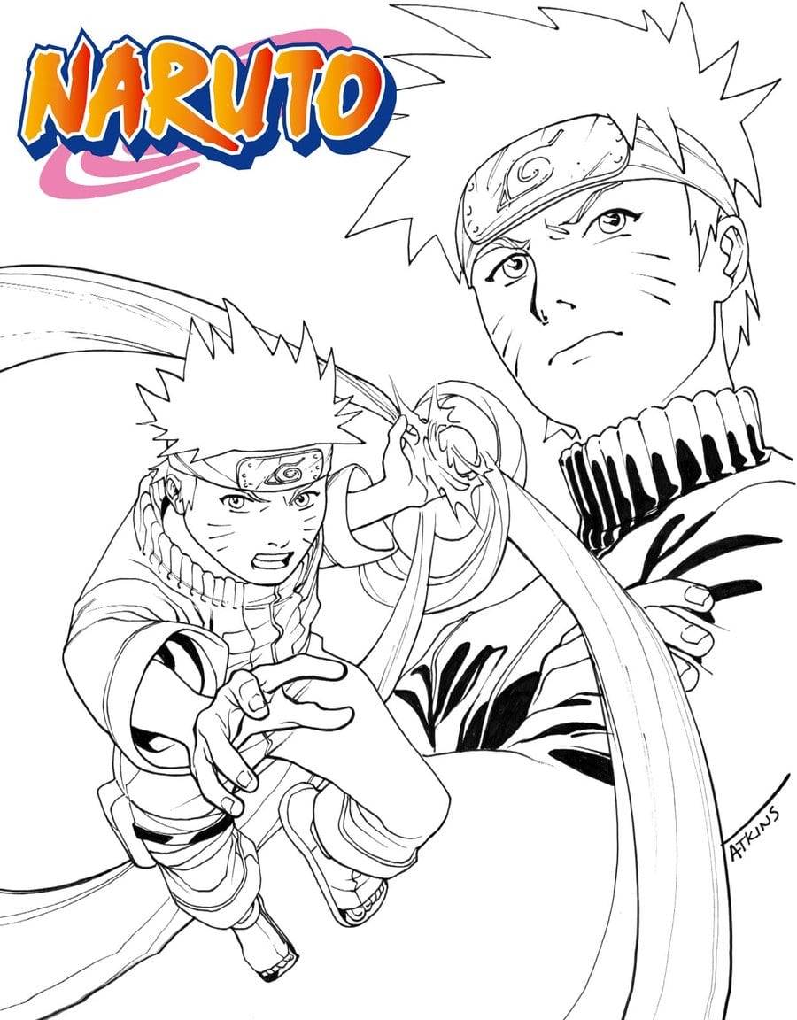 Desenhos De Naruto Para Colorir