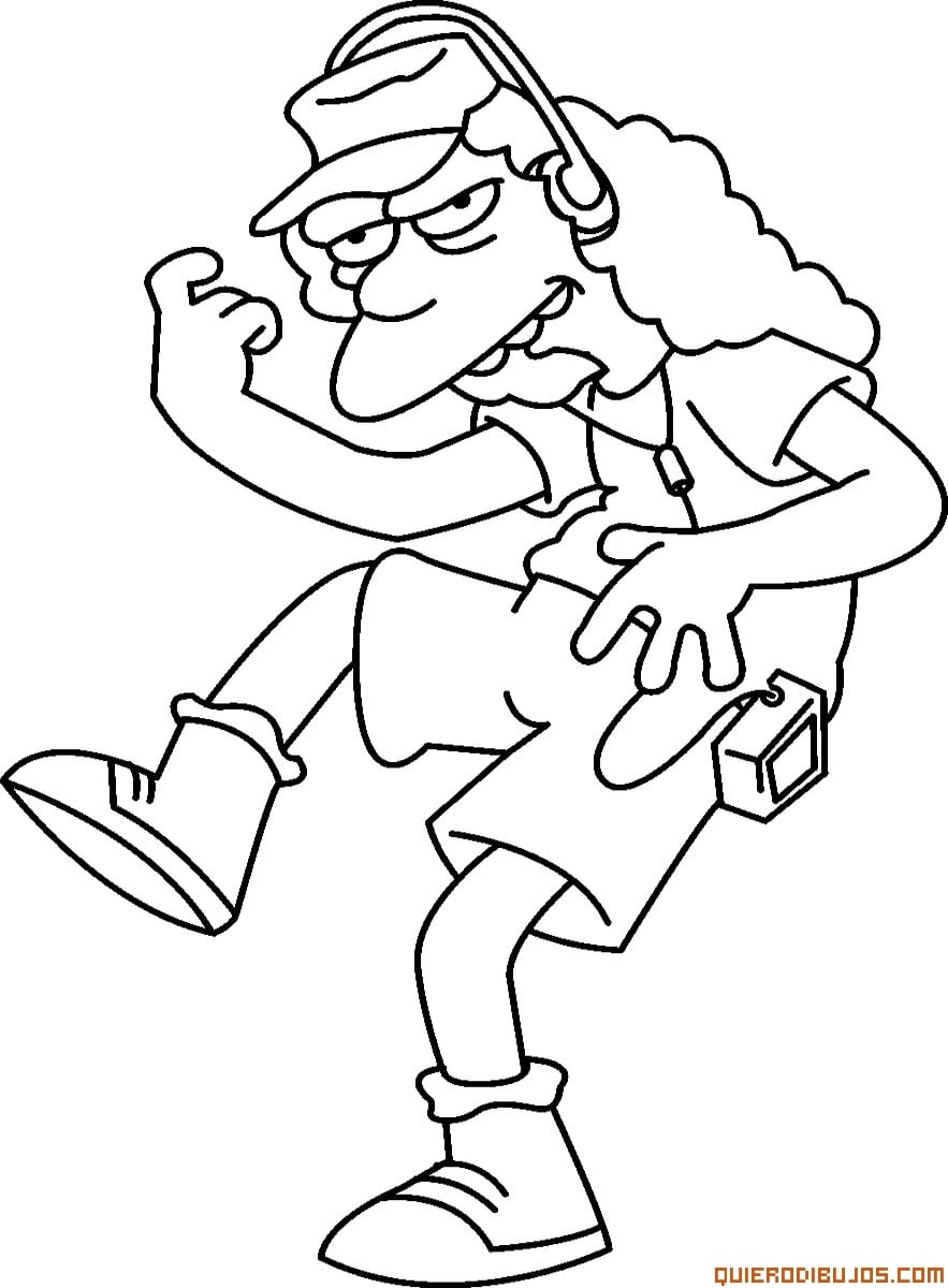 Dibujos De Los Personajes De Los Simpson Para Dibujar