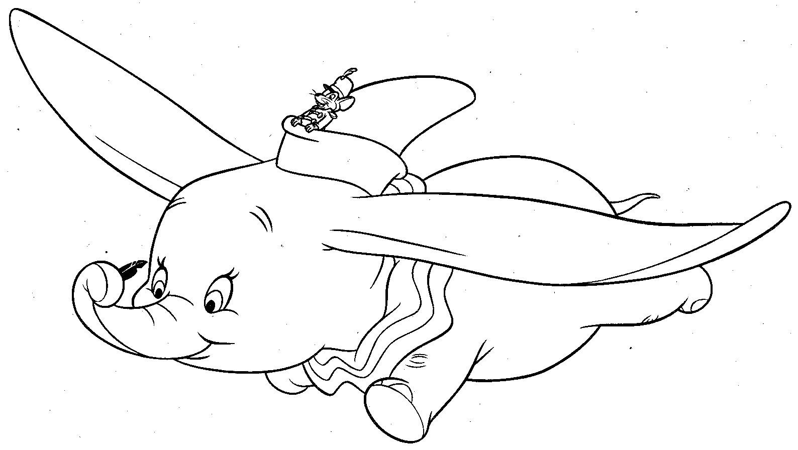 Desenhos Para Colorir  Dumbo