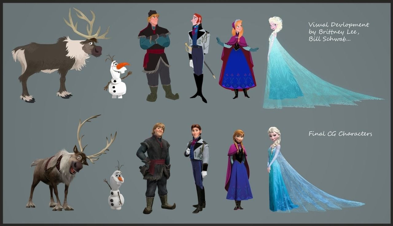 Hoje Eu Resolvi Mostrar Como Desenhar Elsa Do Filme Frozen Da