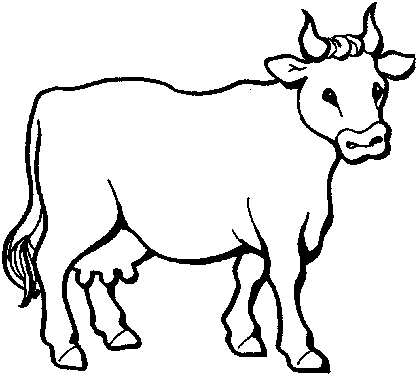 Vaca Para Imprimir