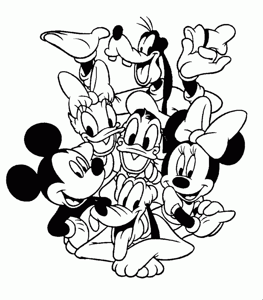 Desenhos Para Colorir Do Mickey Mouse