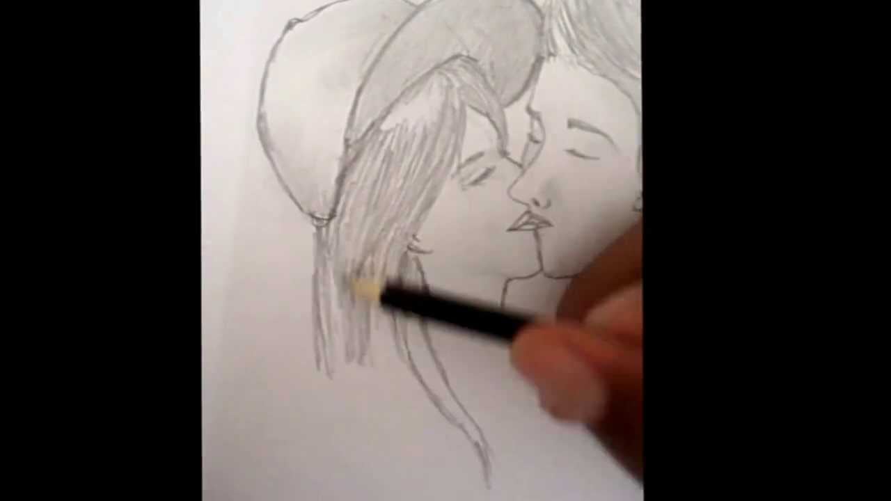 Desenhando Namorados Por Anilton No Estilo MangÃ¡