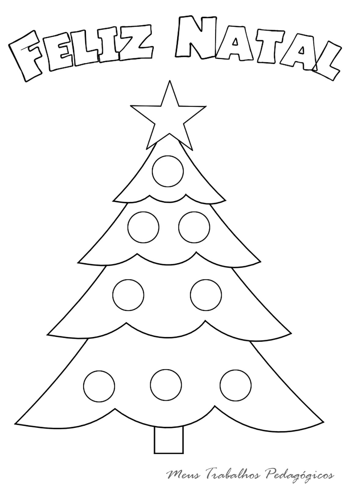 Desenhos De Natal Para Copiar