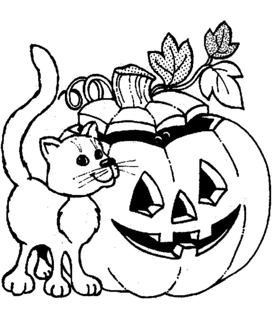 Mickey Mouse Halloween Coloring Pages Preschool At Page, Mickey