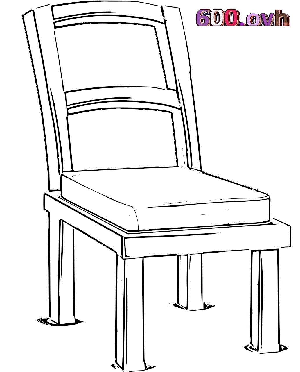 Cadeira Colorir