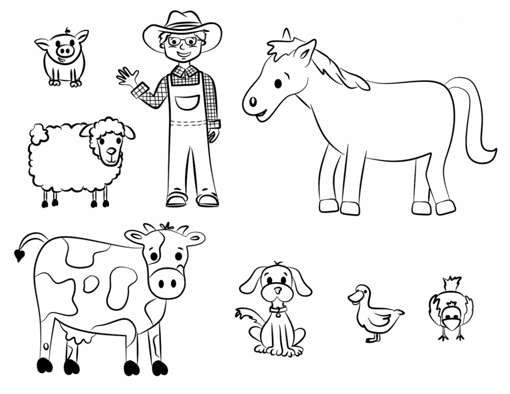 Desenhos Animais Para Imprimir
