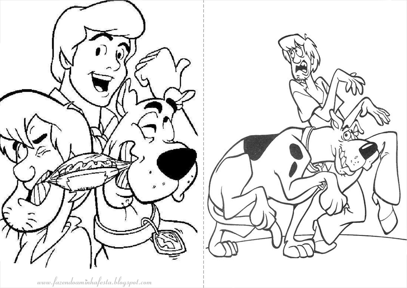Desenho De Scooby