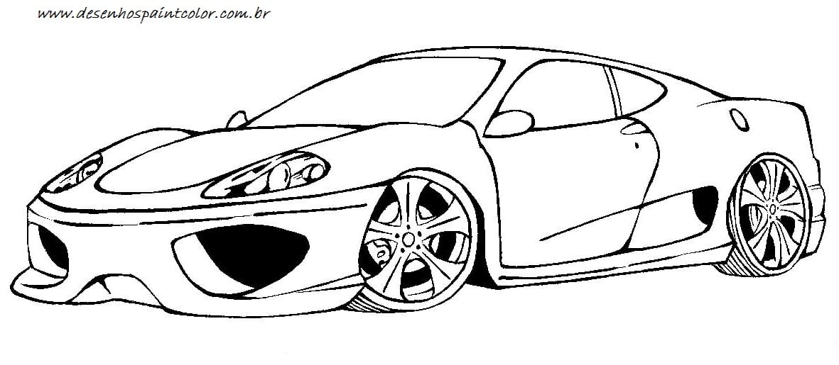 Carros Para Colorir Pictures To Pin On Coloring City