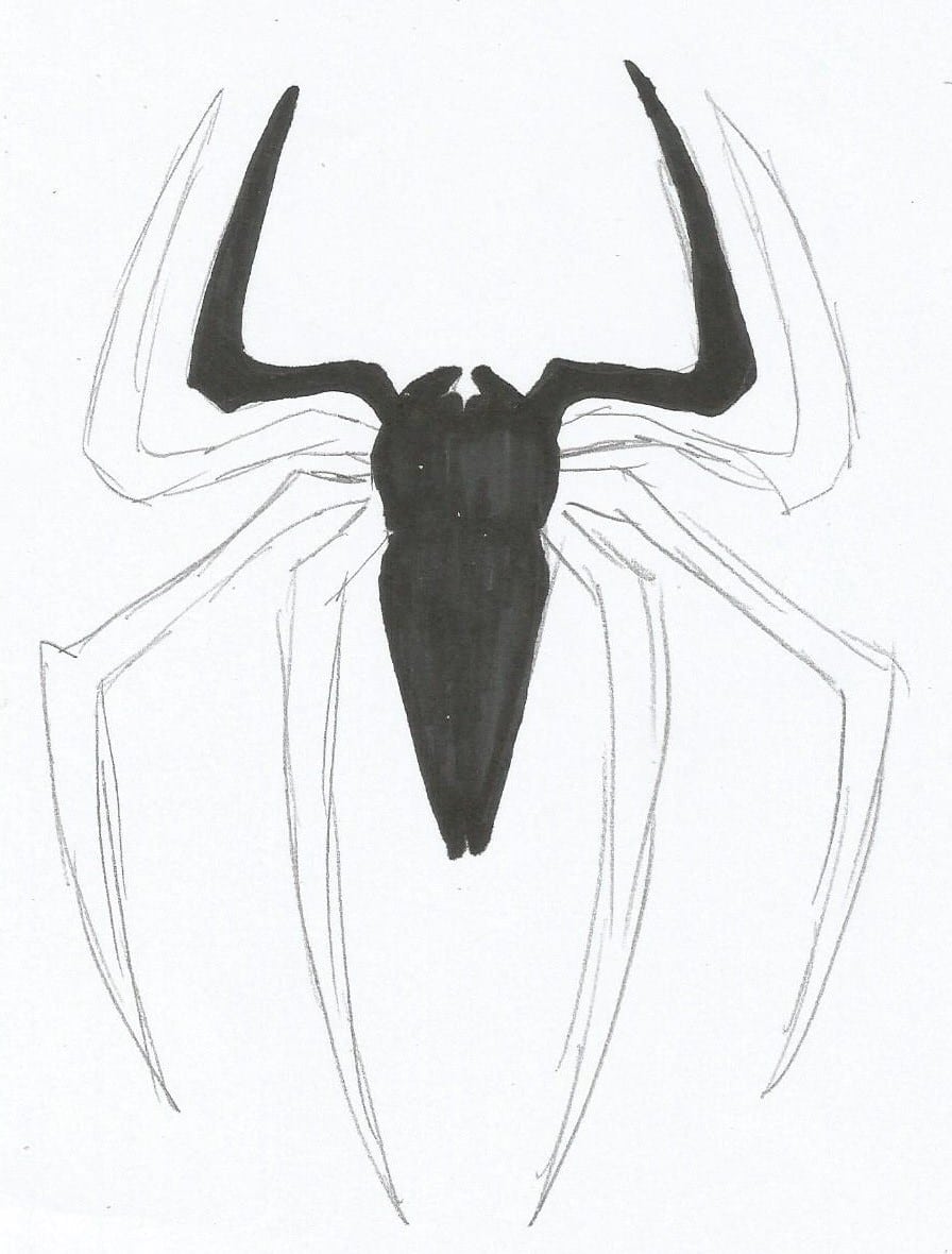 Como Desenhar O Homem Aranha â Logo Da Aranha