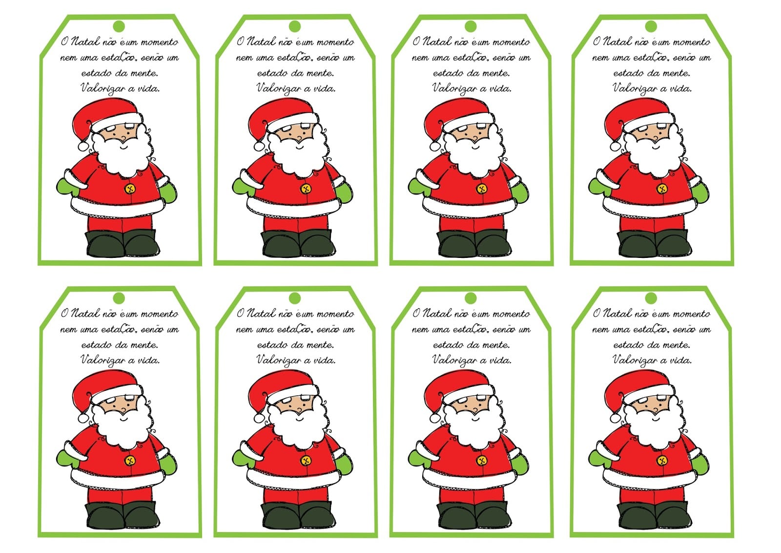 CartÃµes De Natal Para Imprimir Com Mensagens