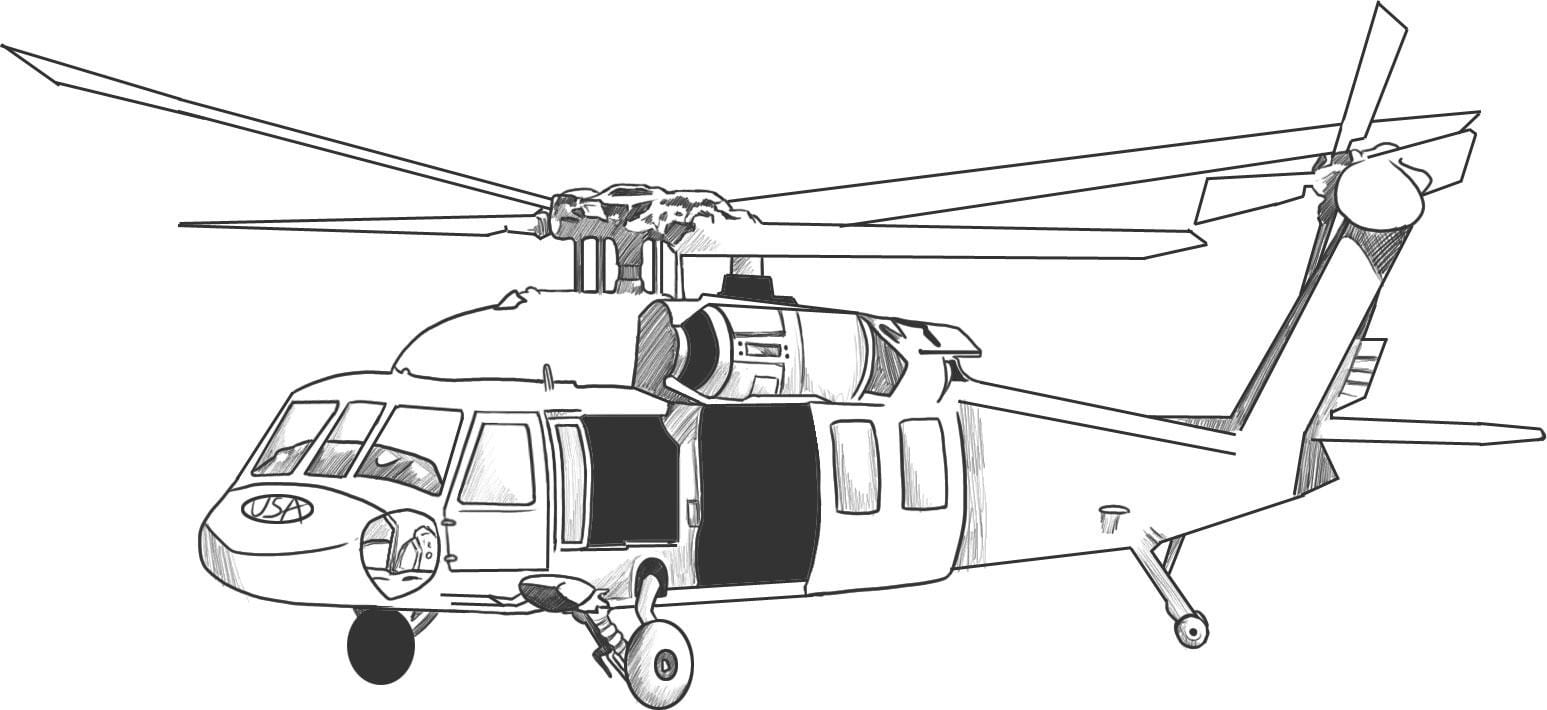 Como Desenhar Um Helicoptero