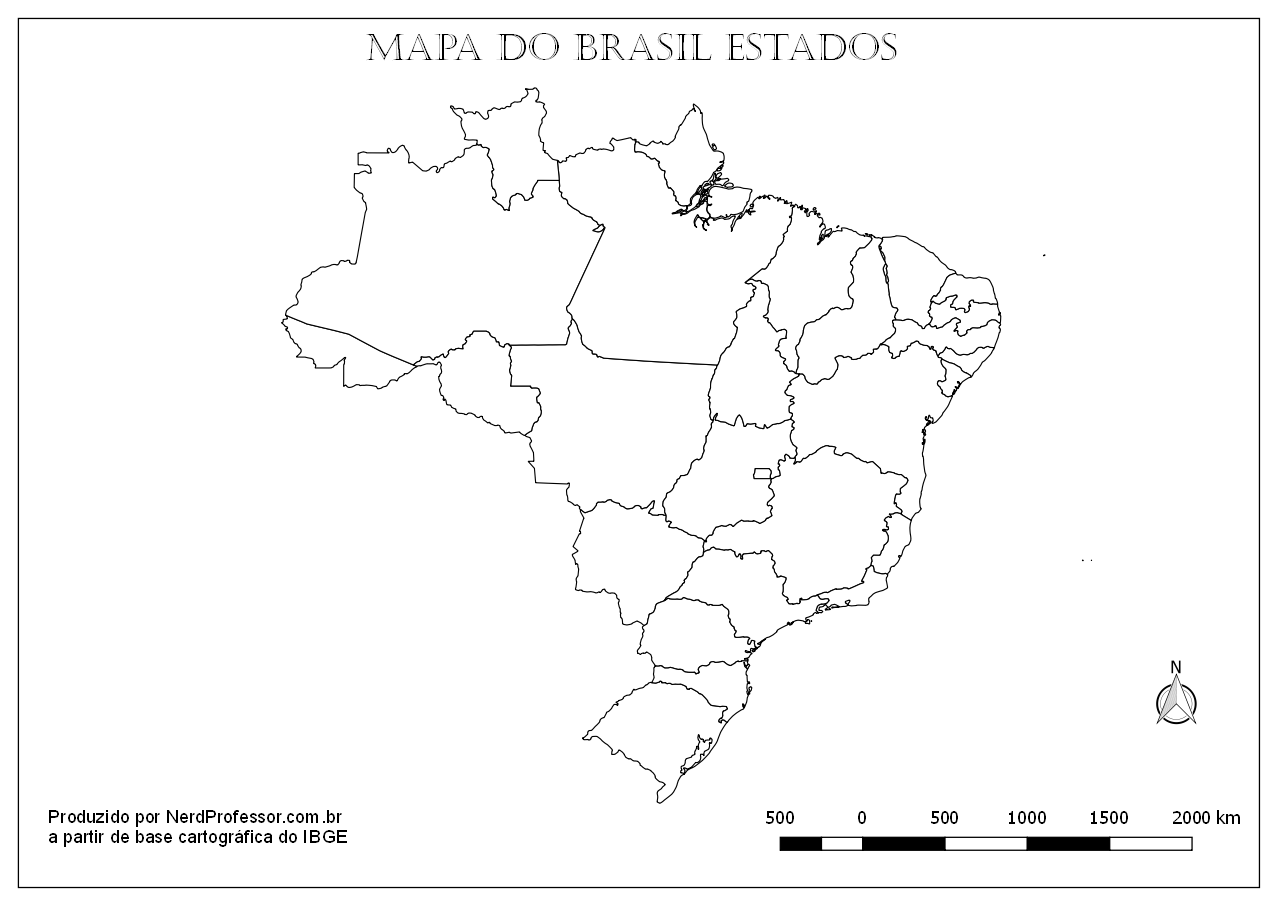 Mapas Do Brasil â Nerd Professor