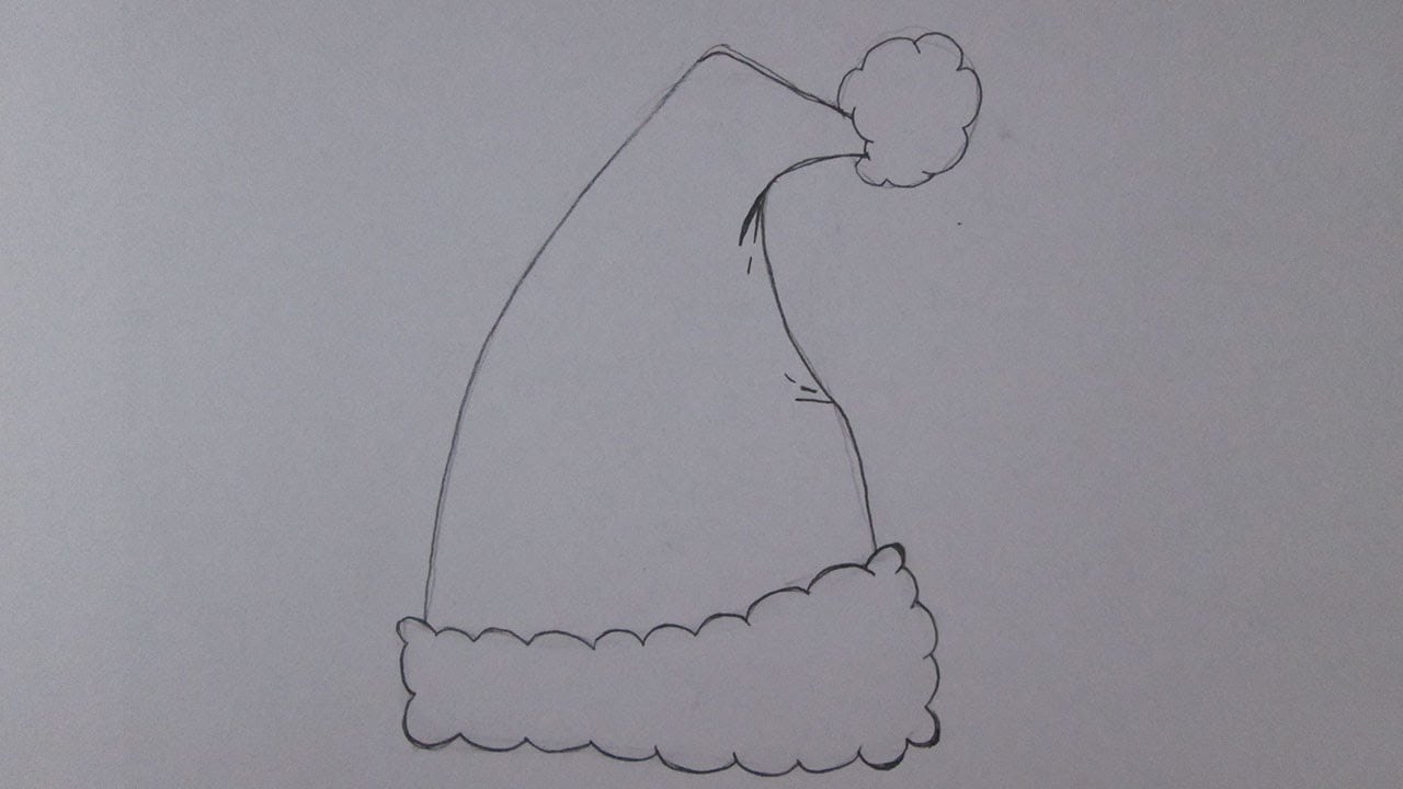 Como Desenhar Um Gorro Do Papai Noel
