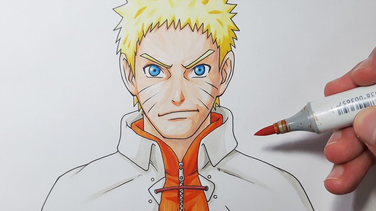 How To Draw Naruto Hokage