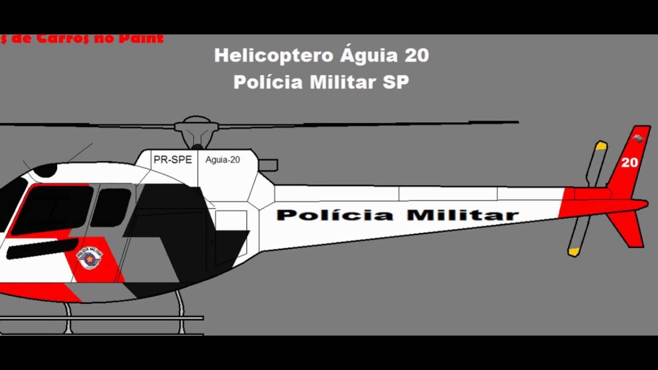 Como Desenhar Helicoptero Da Pm