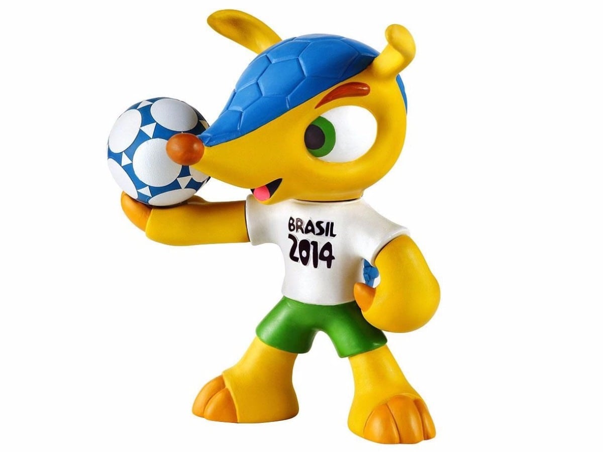 Boneco Fuleco Tatu Bola Mascote Copa Do Mundo 2014