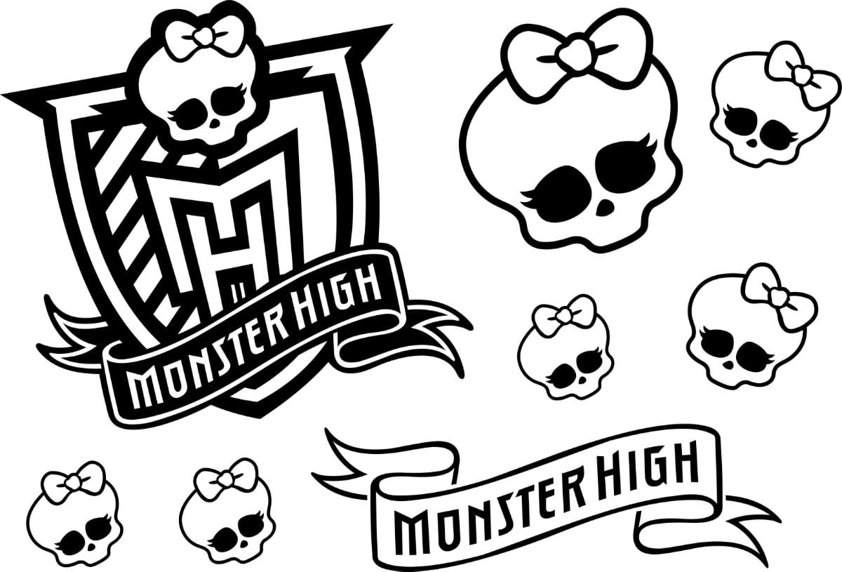 Monster High Para Pintar