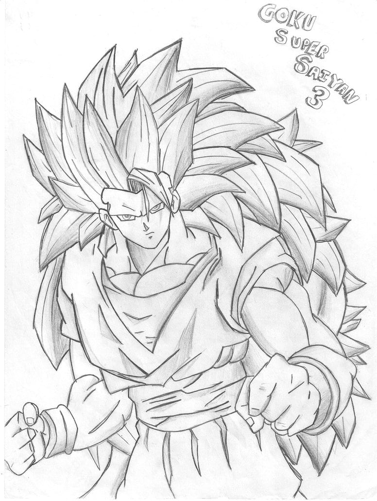 Desenhos De Goku Para Colorir