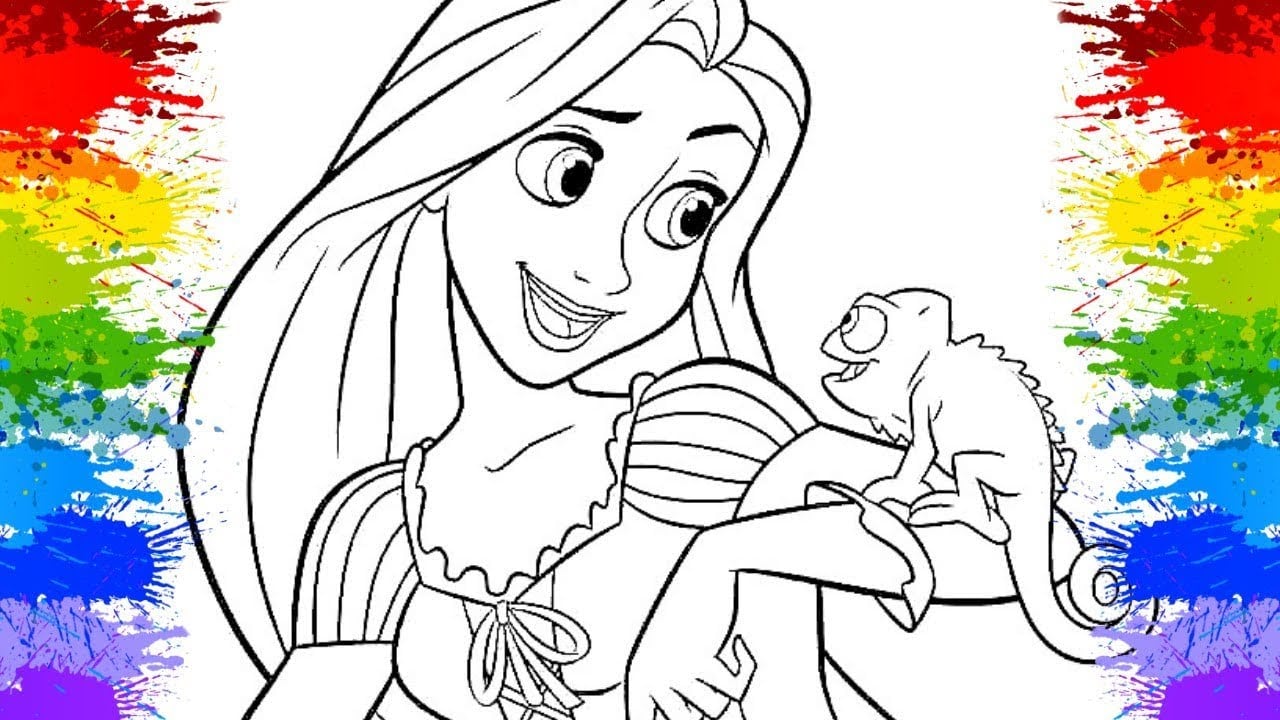 Pinturas Colorir Desenhos Vestido De Princesa Rapunzel Desenhos Da
