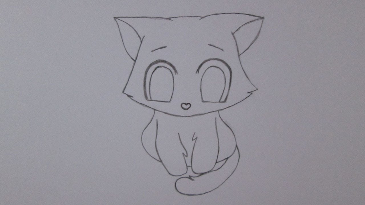 Como Desenhar Um Gatinho