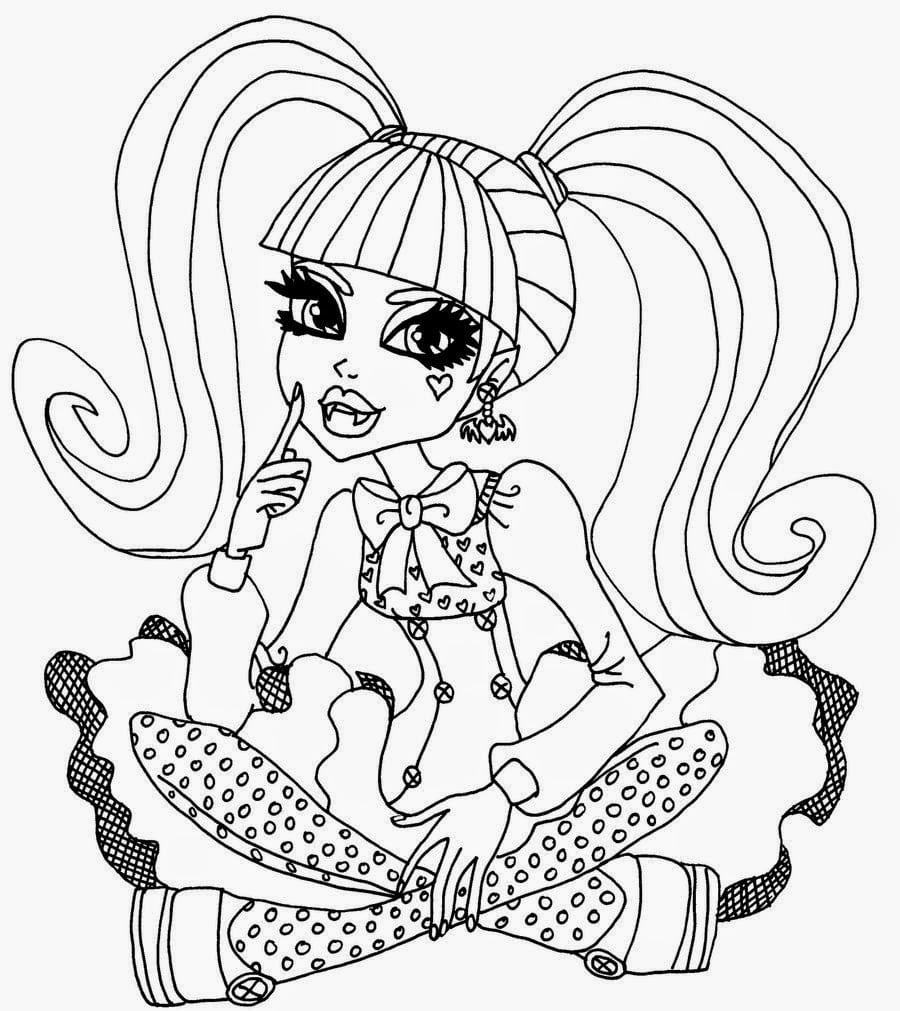 Desenhos Para Desenhar Da Monster High