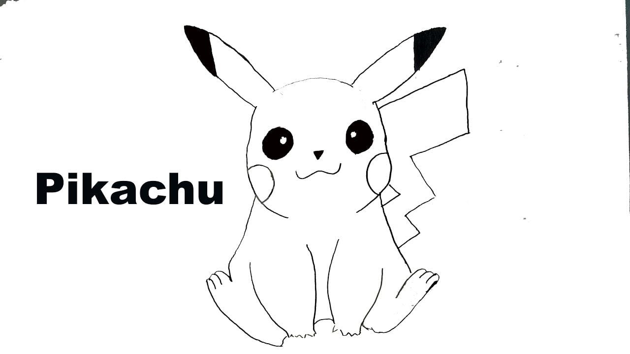 Como Desenhar Pikachu