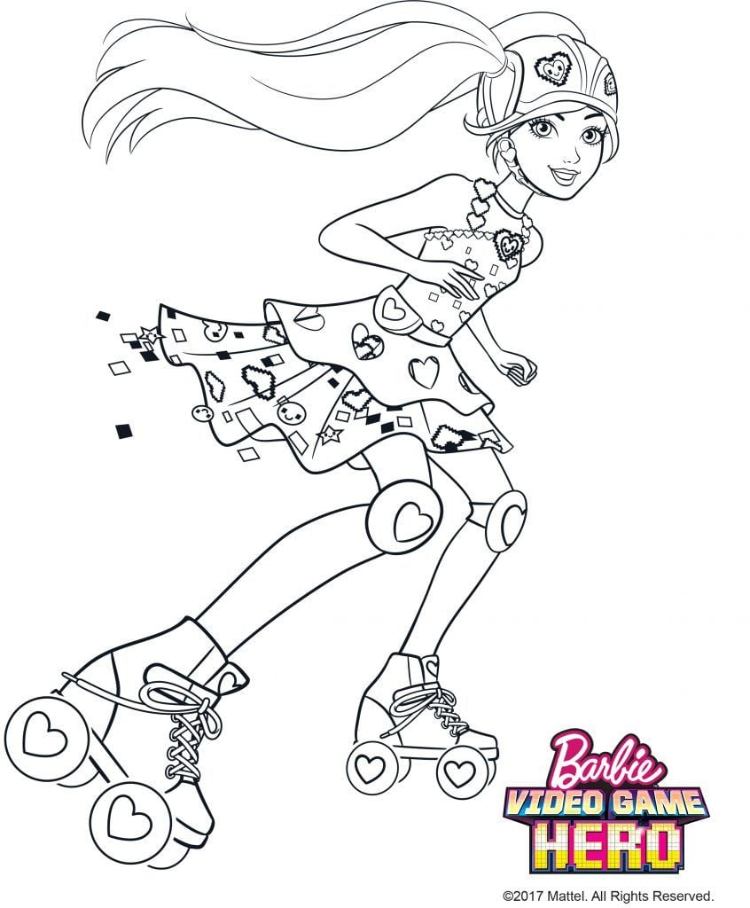 Desenhos Para Colorir Barbie 4