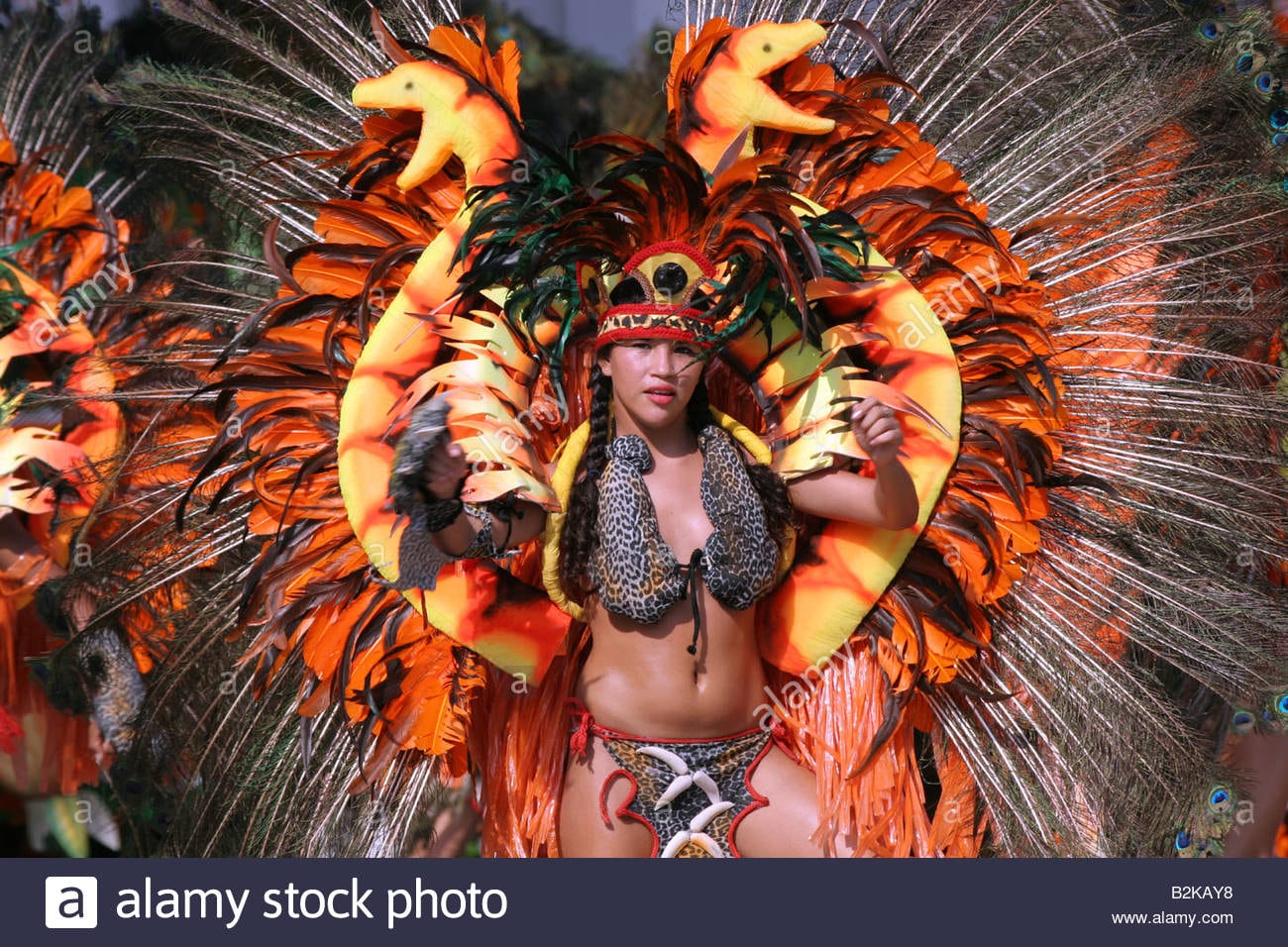 Brazil Dance Dancer At The Boi Bumba Show Parintins Carnival