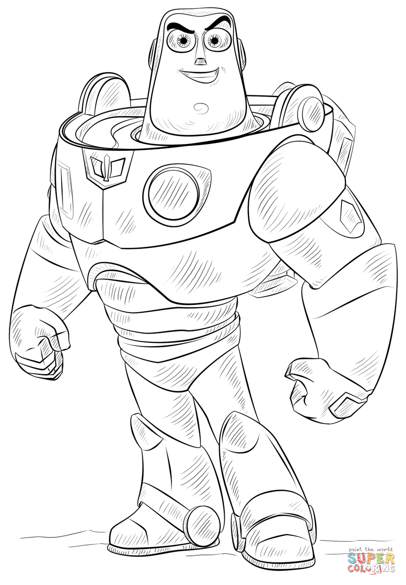 Buzz Lightyear Drawing At Getdrawings Com