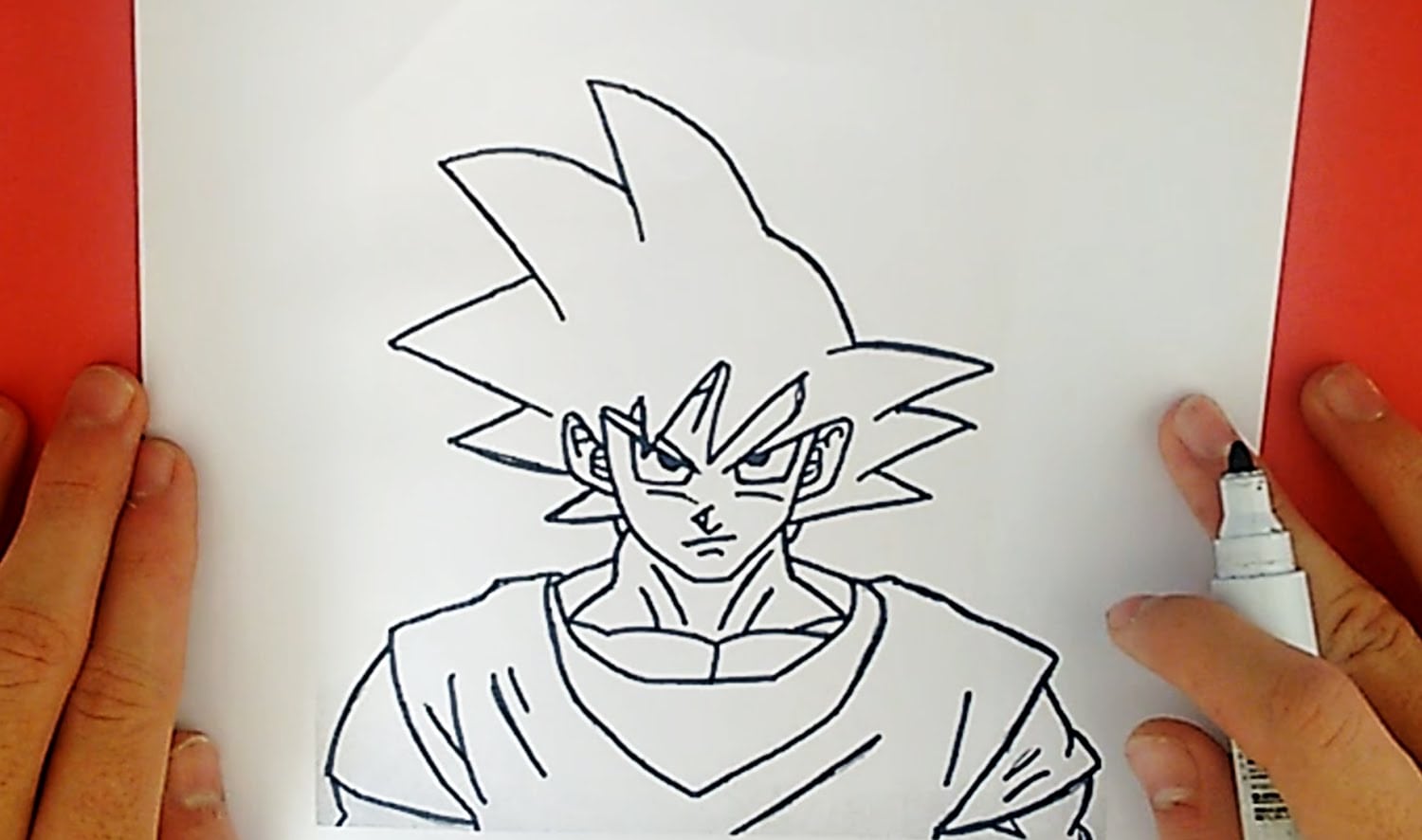 Como Desenhar O Goku De Dragon Ball Z (personagem)