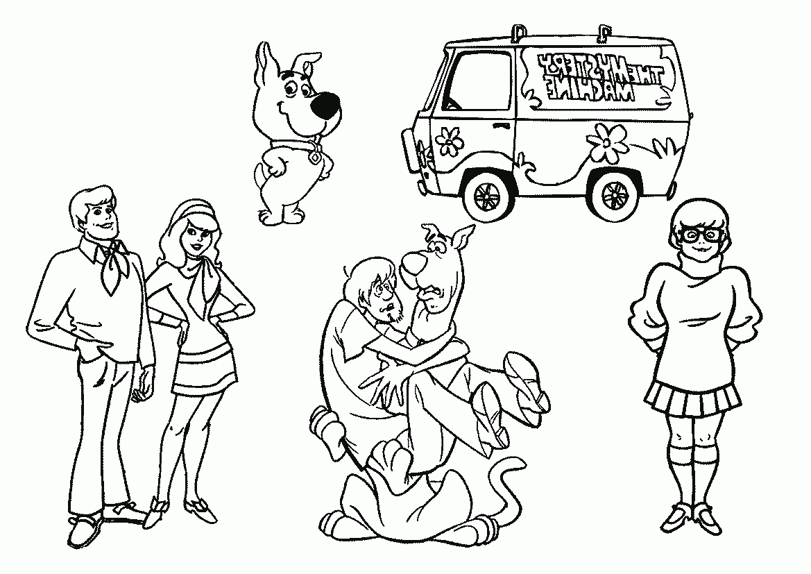 Scooby Doo Colorir