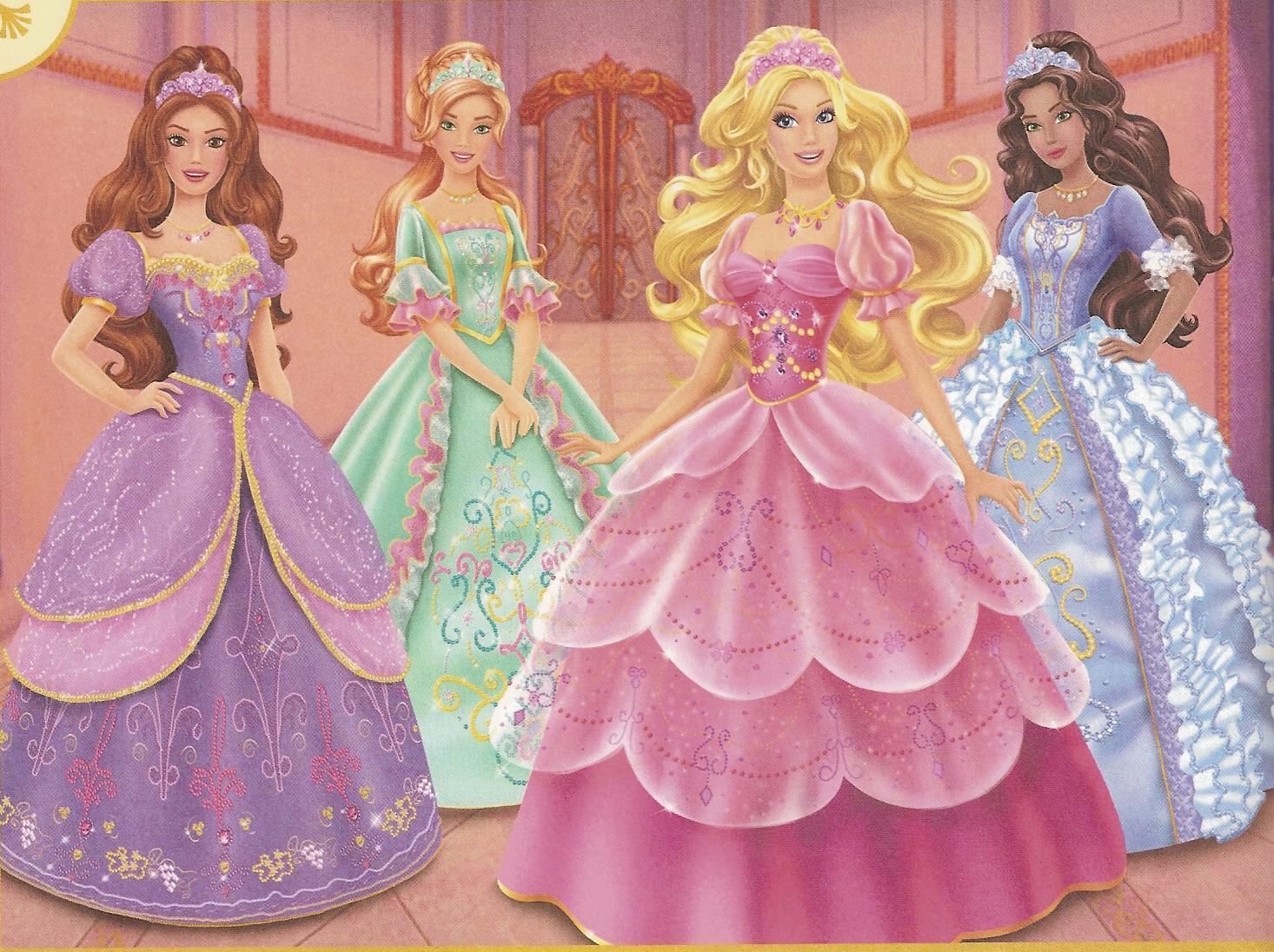 Universo Rosa Barbie  Barbie E As Tres Mosqueteiras