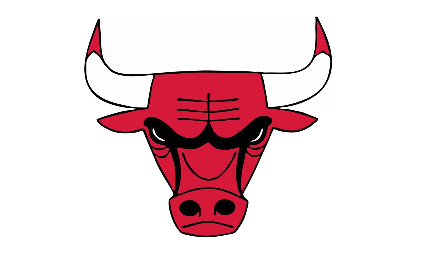 How To Draw The Chicago Bulls Logo (nba)