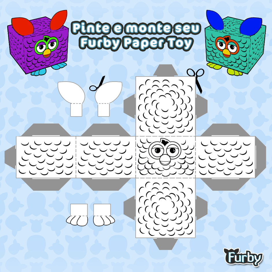 Desenhos Para Colorir Furby â Pampekids Net