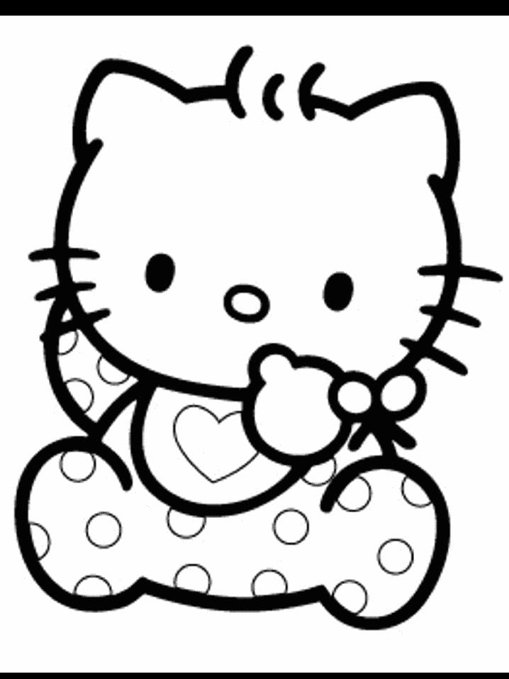 Desenhos Para Imprimir Hello Kitty