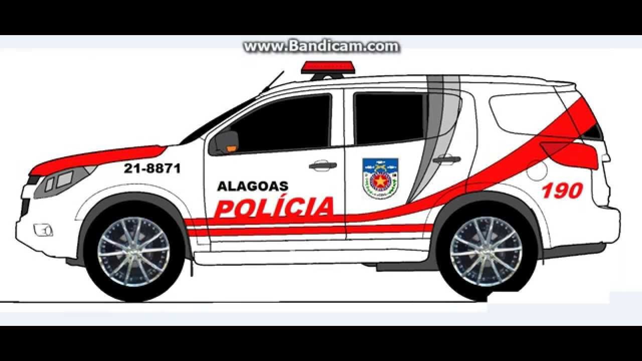 Desenhos De Viaturas Da Policia Militar De Alagoas Super Legal