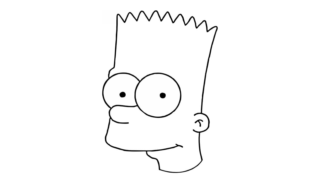 Como Desenhar O Bart Simpson De Os Simpsons